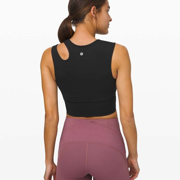 NWOT Lululemon Mastered Motion Cropped Tank (Java Brown) - Picture 5 of 8